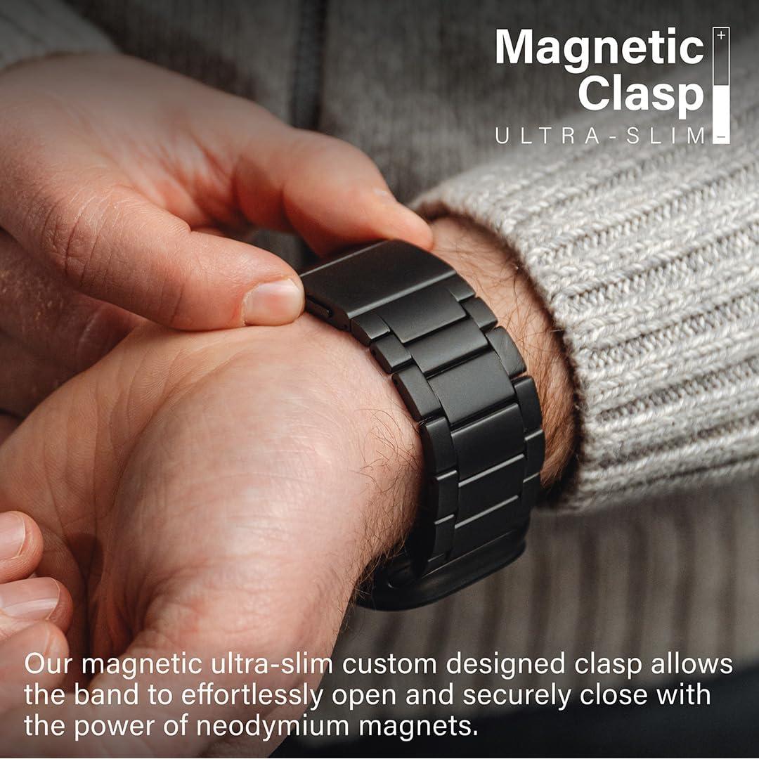 Banda de Titanio KORDIZ T01 Pro Max para Apple Watch 49mm