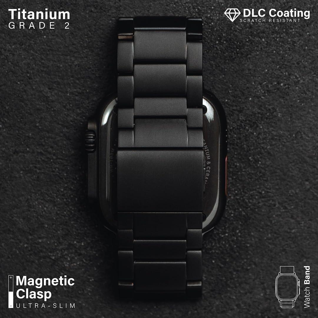 Banda de Titanio KORDIZ T01 Pro Max para Apple Watch 49mm