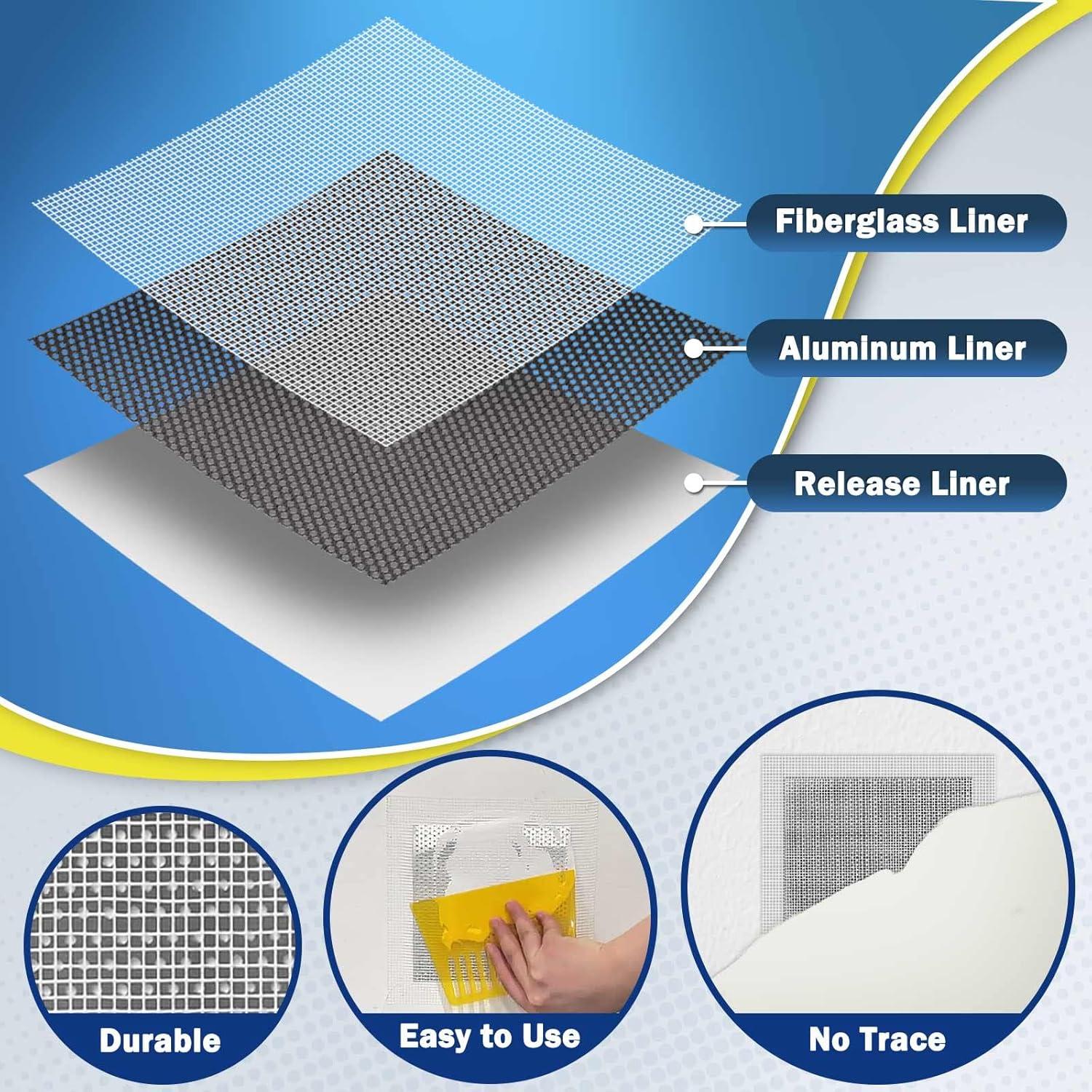 Kit de Reparación de Paneles de Yeso Seloom 10 Pulgadas
