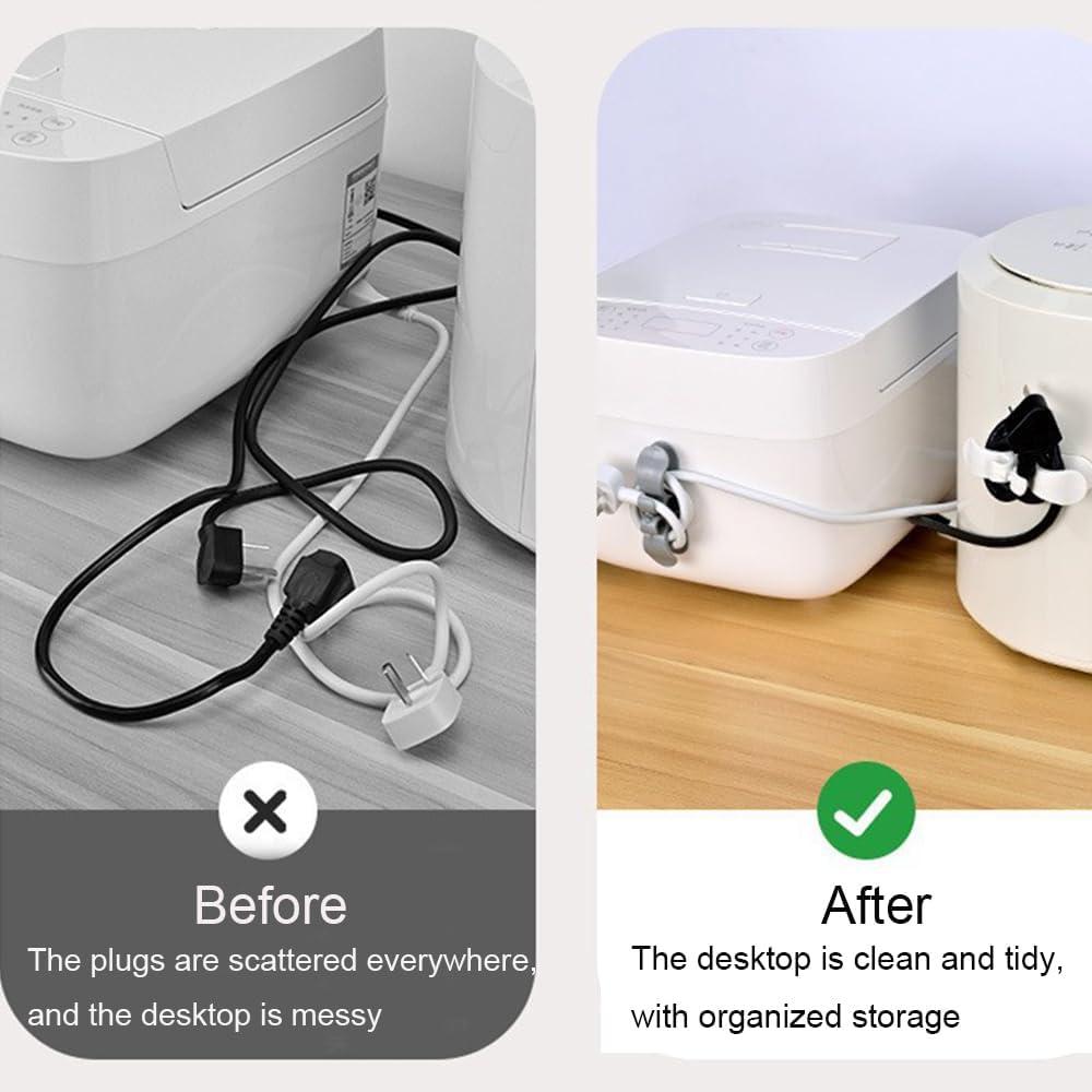 Organizador de Cables para Electrodomésticos Fxkoolr - Paquete de 4