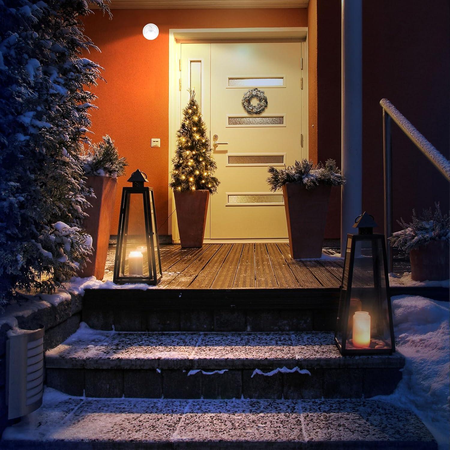 Luces de Sensor de Movimiento LemonBest - 2 Paquetes Inalámbricas