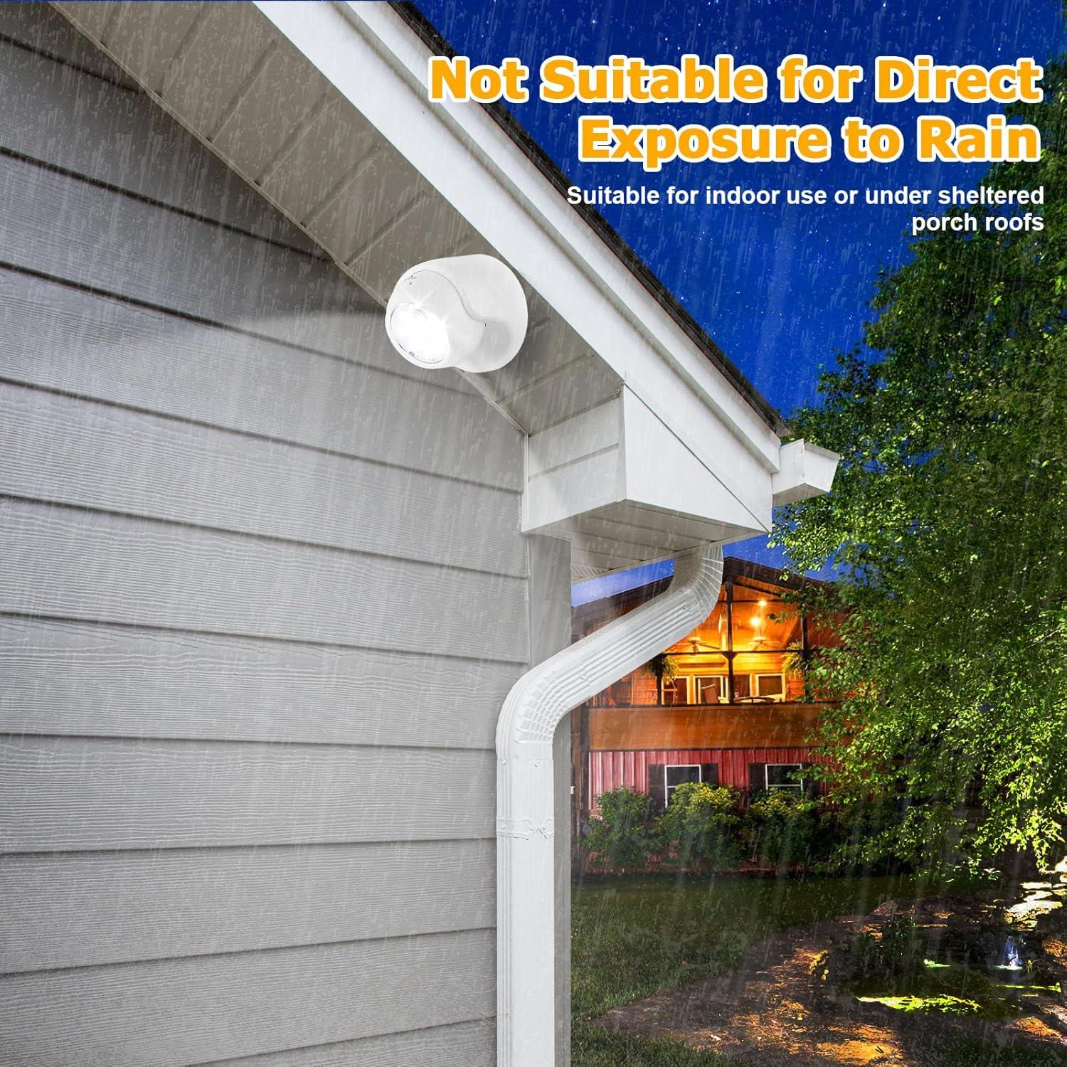 Luces de Sensor de Movimiento LemonBest - 2 Paquetes Inalámbricas