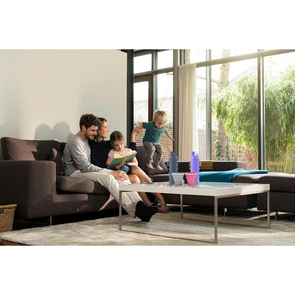 Botella Plegable 500 ml y Taza Silicona 200 ml Konlongzan