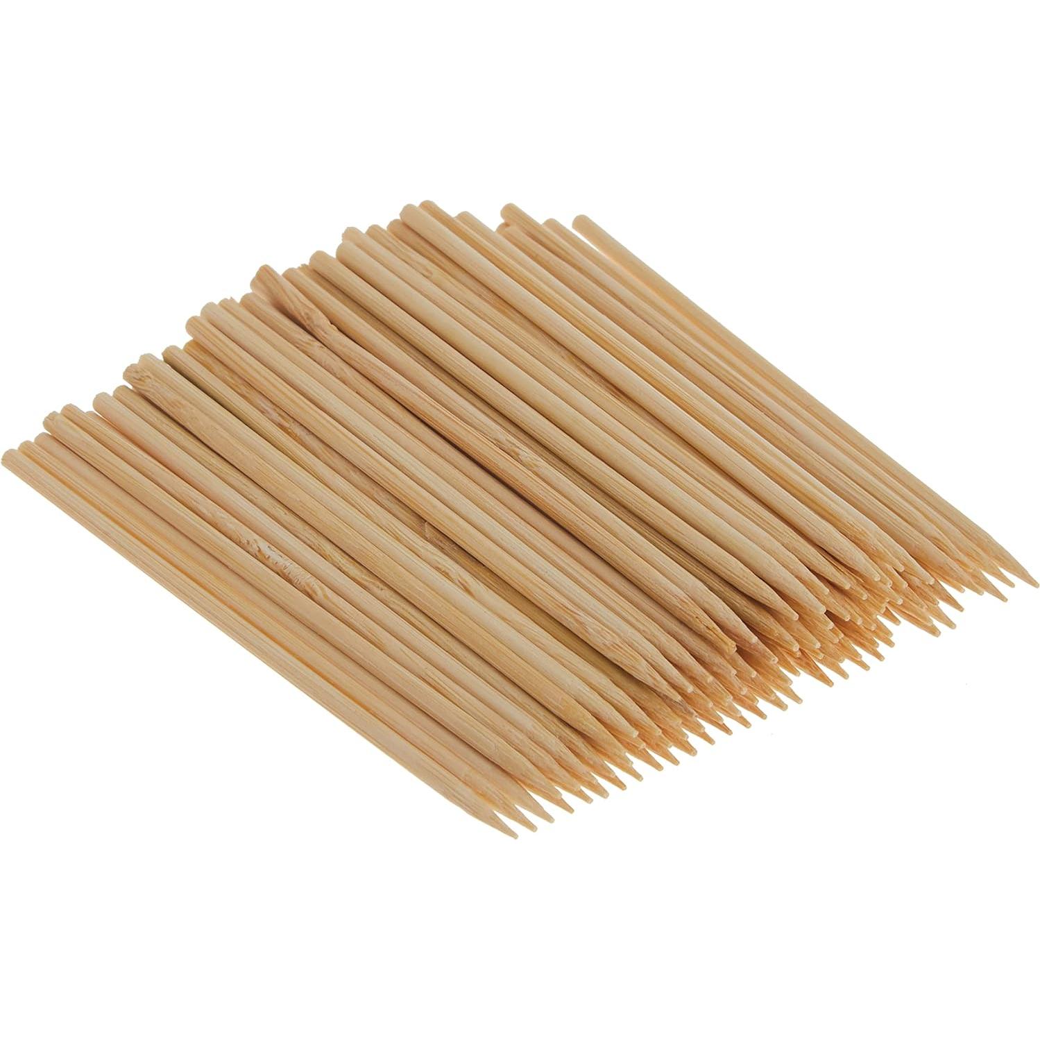 Pinchos de Barbacoa de Bambú HIC Kitchen 10 cm - 100 Piezas