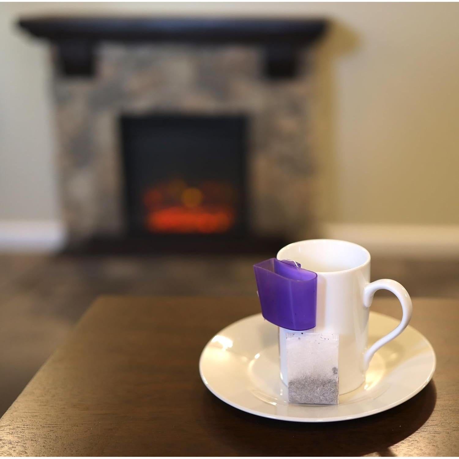 Soporte para Bolsa de Té en Taza Iconikal 4-Pack Multicolor