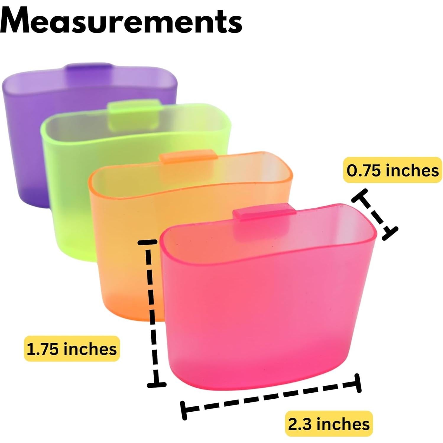 Soporte para Bolsa de Té en Taza Iconikal 4-Pack Multicolor