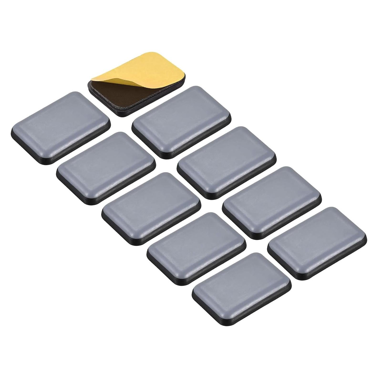 Deslizadores de Muebles PTFE Metallixity 35x25mm 12Pcs