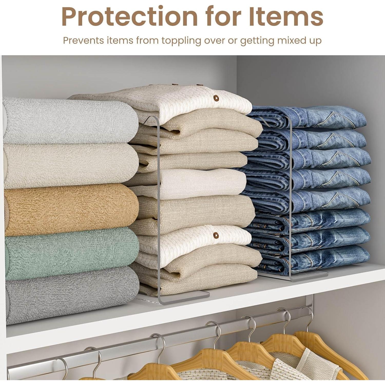 Divisores de Estantería OKPOW 25.4x30.5cm - Paquete de 12