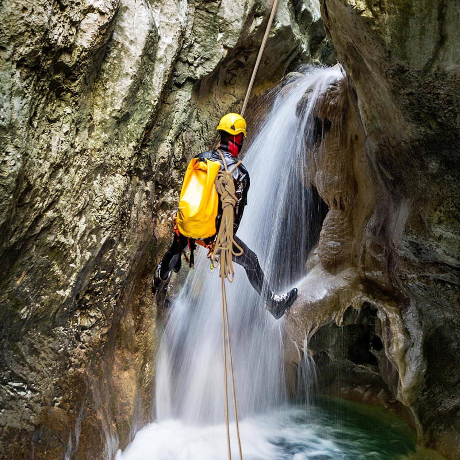 Cuerda de poliéster trenzada BONSINY 1.27 cm x 1524 cm marrón