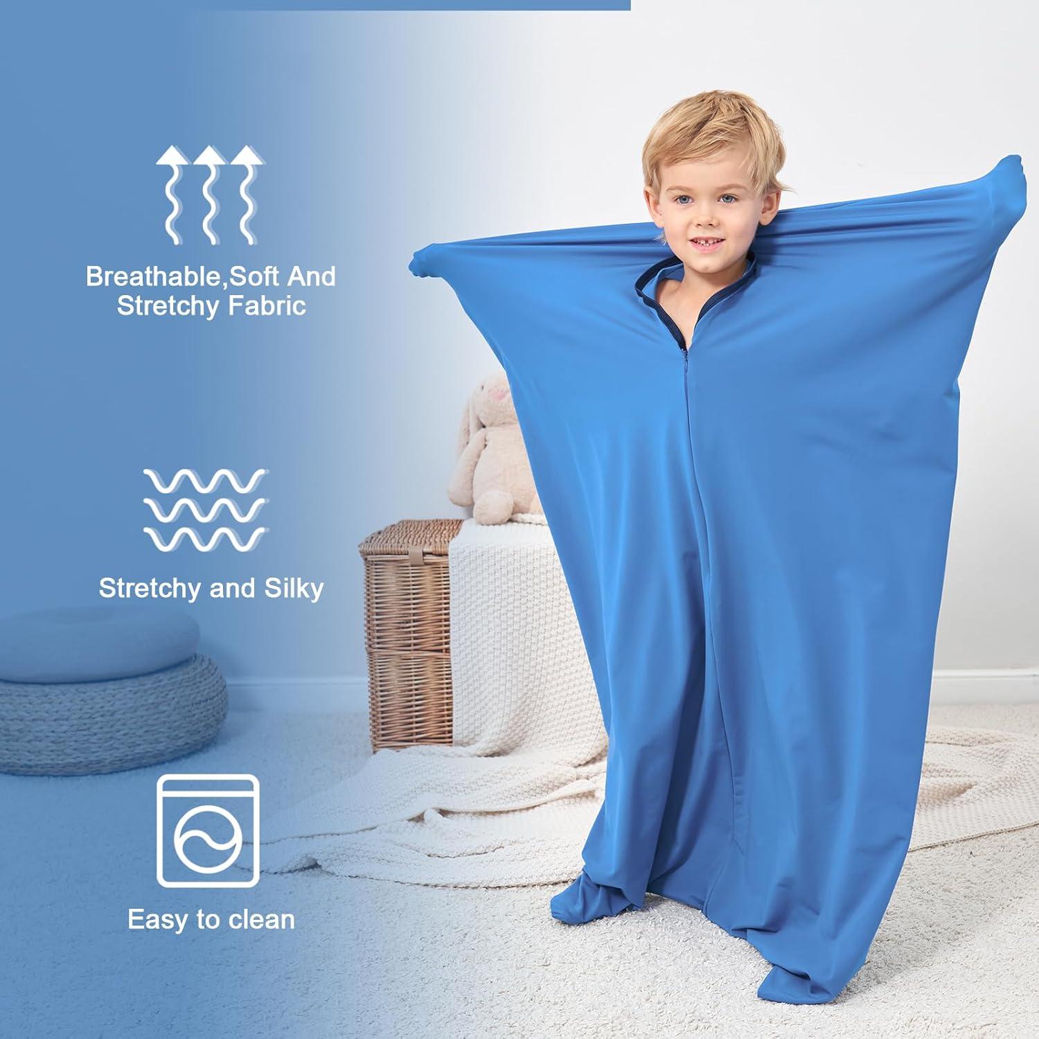 Saco Corporal Sensorial Azul YAERSI Pequeño 101.6x68.6 cm