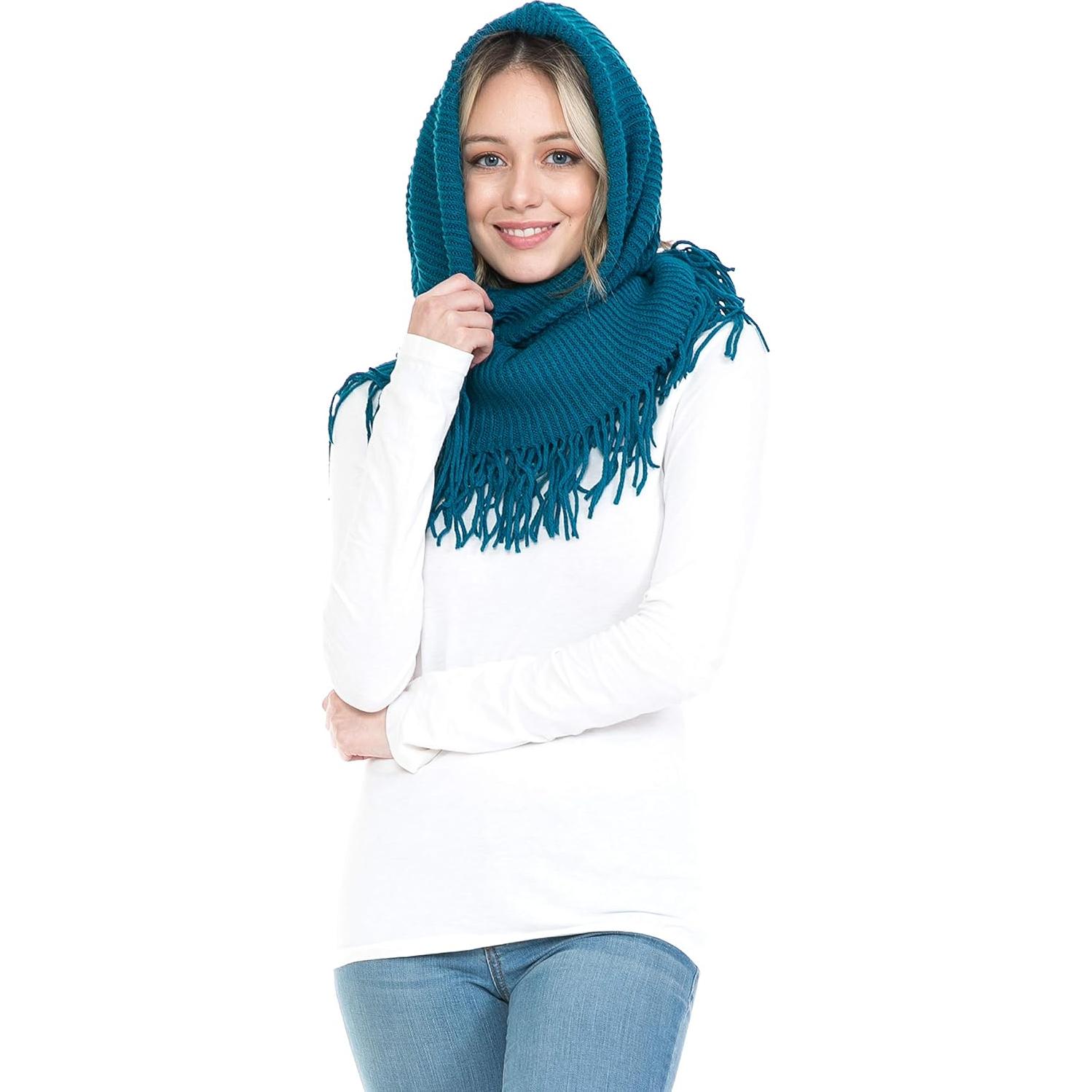 Bufanda Infinita de Otoño Invierno para Mujeres - Cuadros