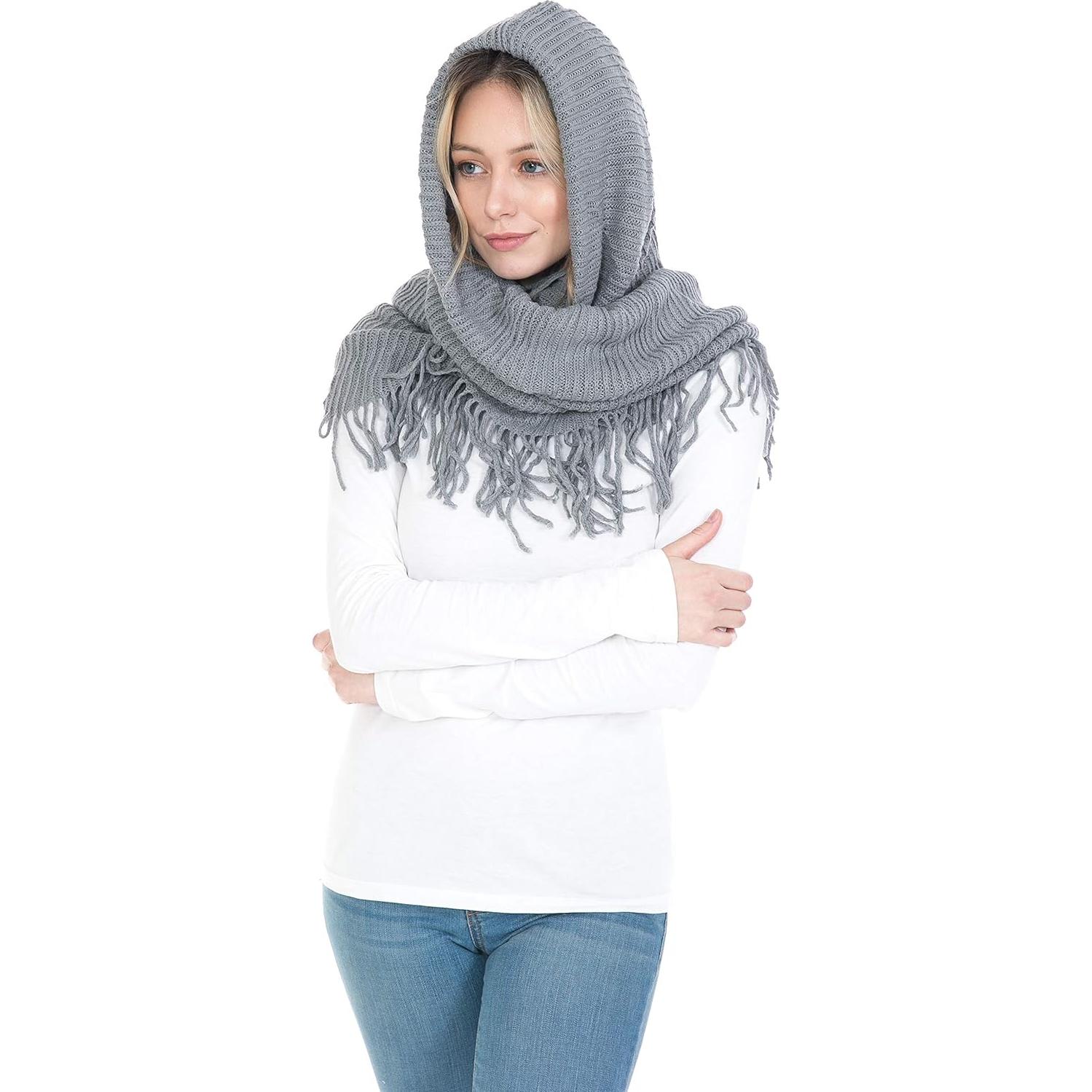 Bufanda Infinita de Otoño Invierno para Mujeres - Cuadros