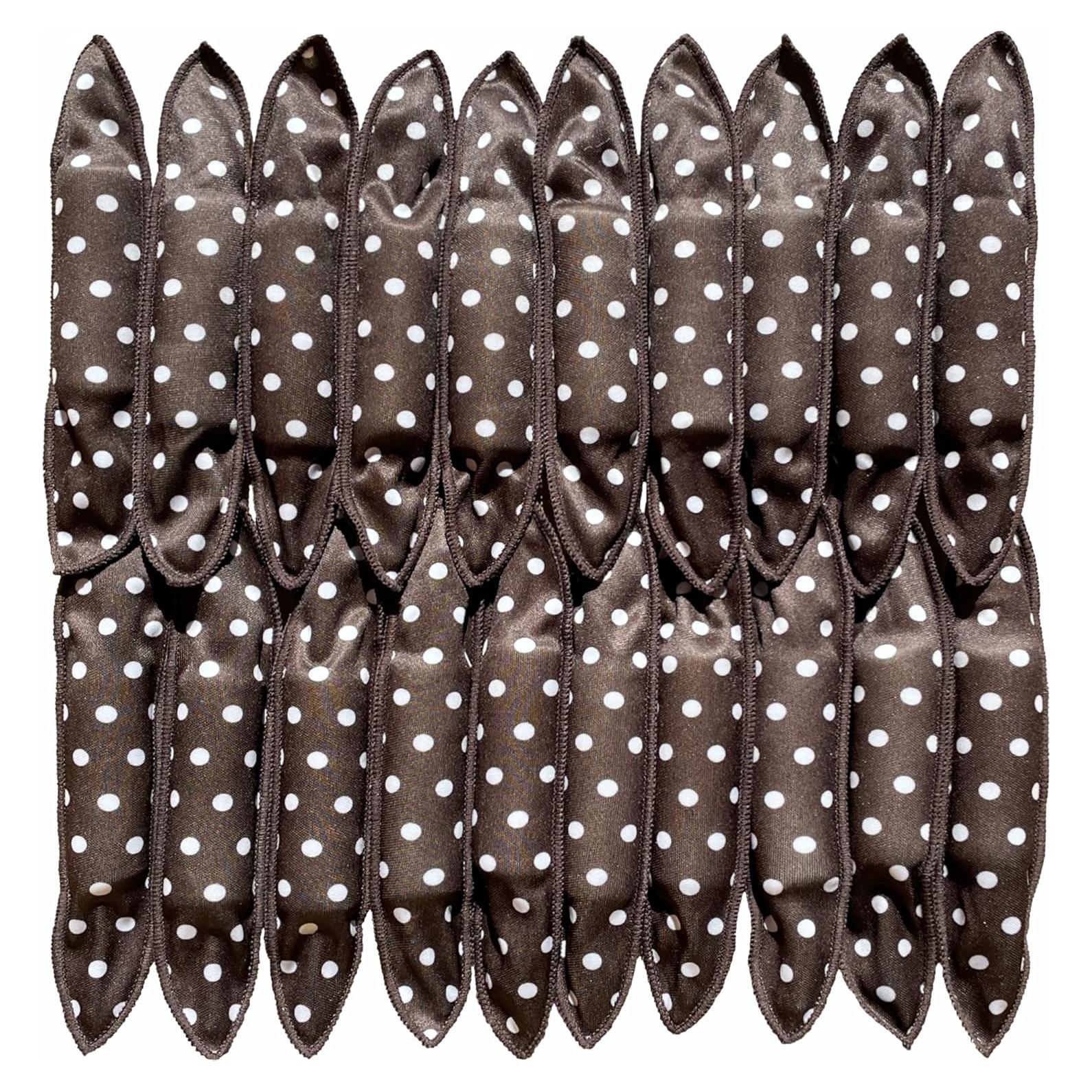 Rulos de Espuma Aimin para Cabello Largo - 20 Piezas Negros