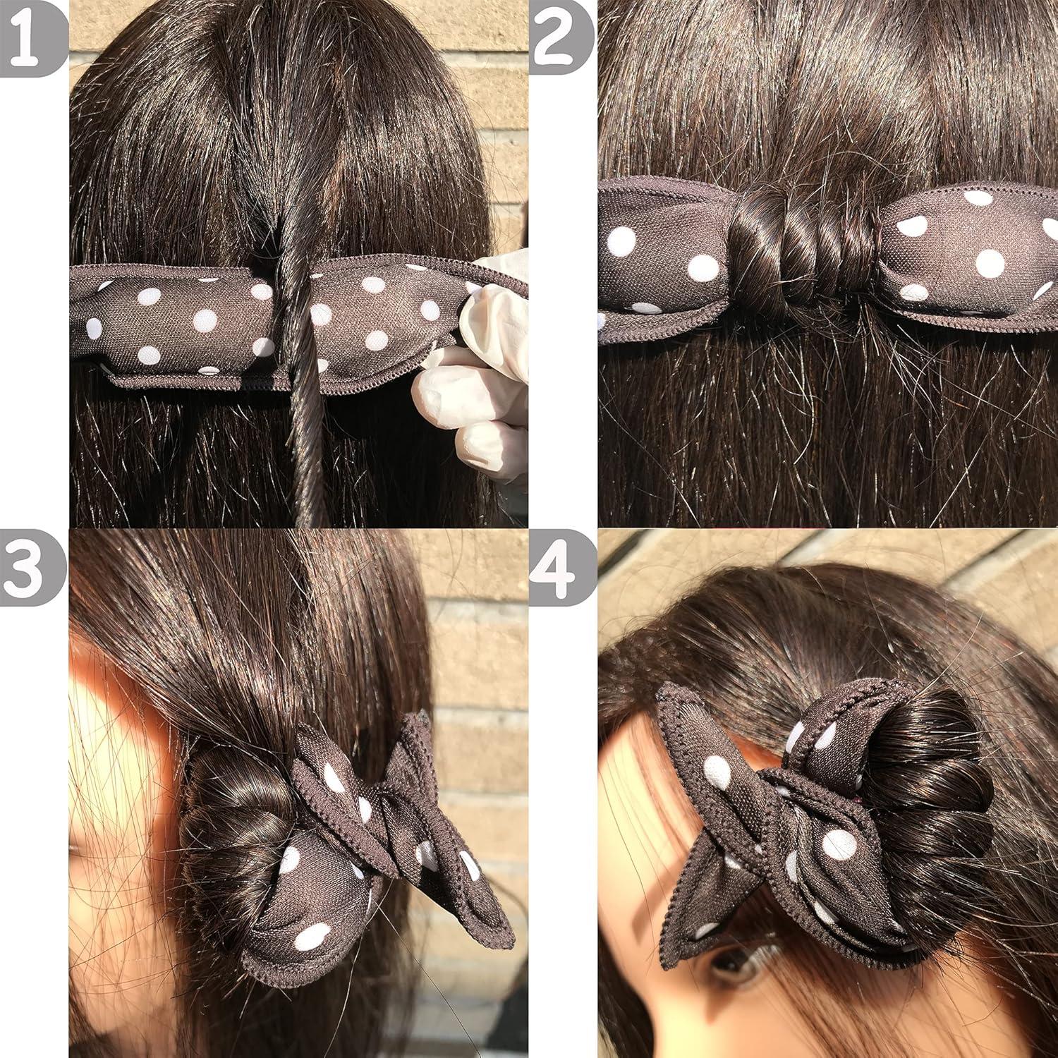 Rulos de Espuma Aimin para Cabello Largo - 20 Piezas Negros