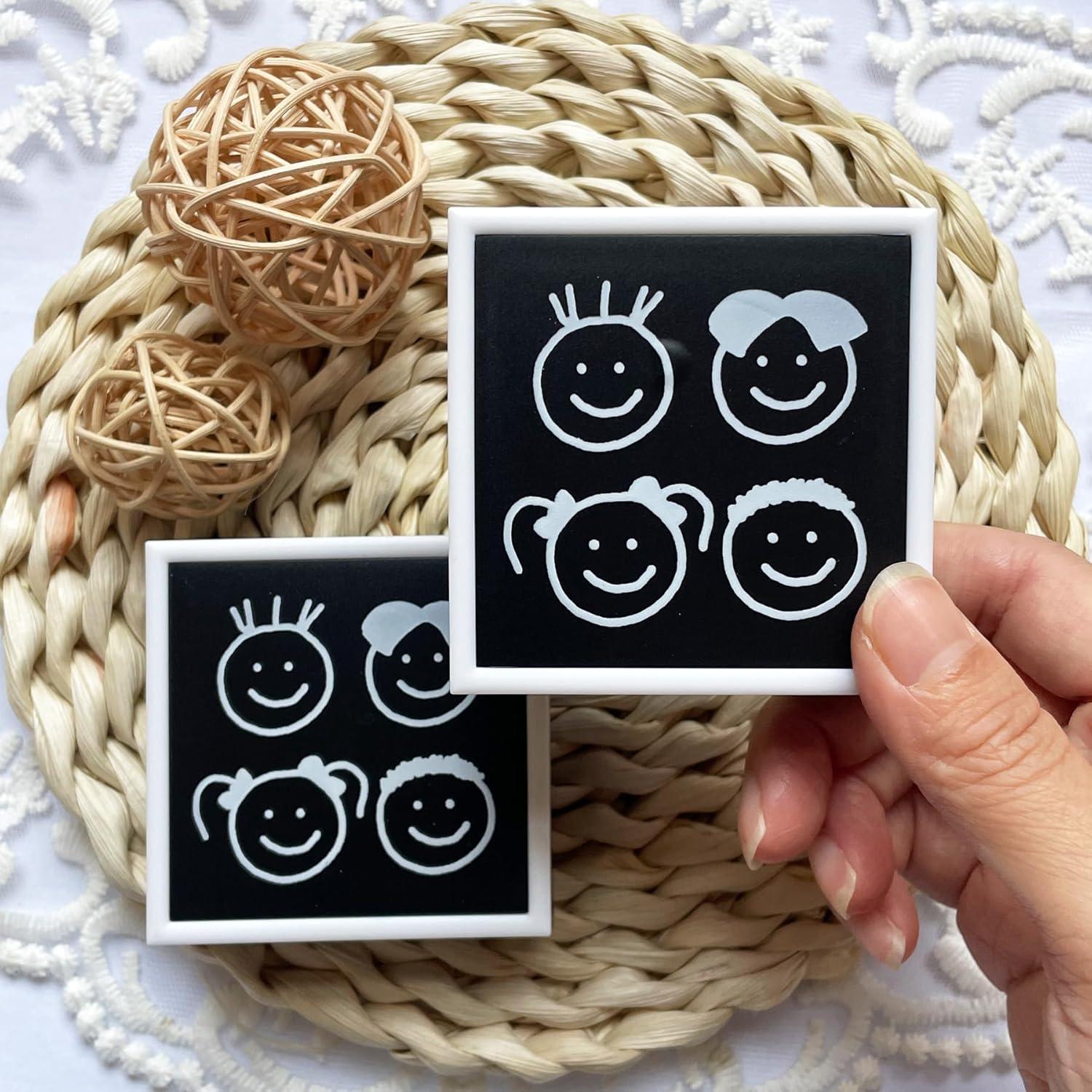 Kit de Estuche para Lentes de Contacto L-Smile Negro 5 en 1