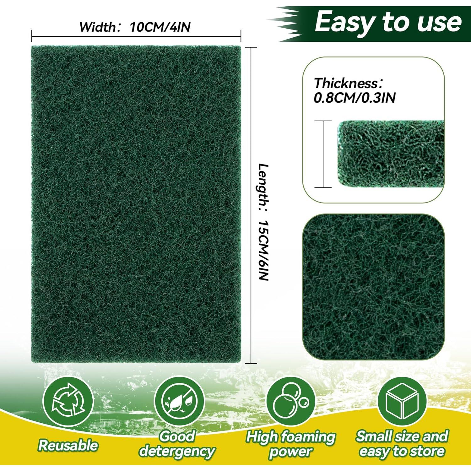 Almohadillas de limpieza MAQIHAN 10PCS para limpieza pesada