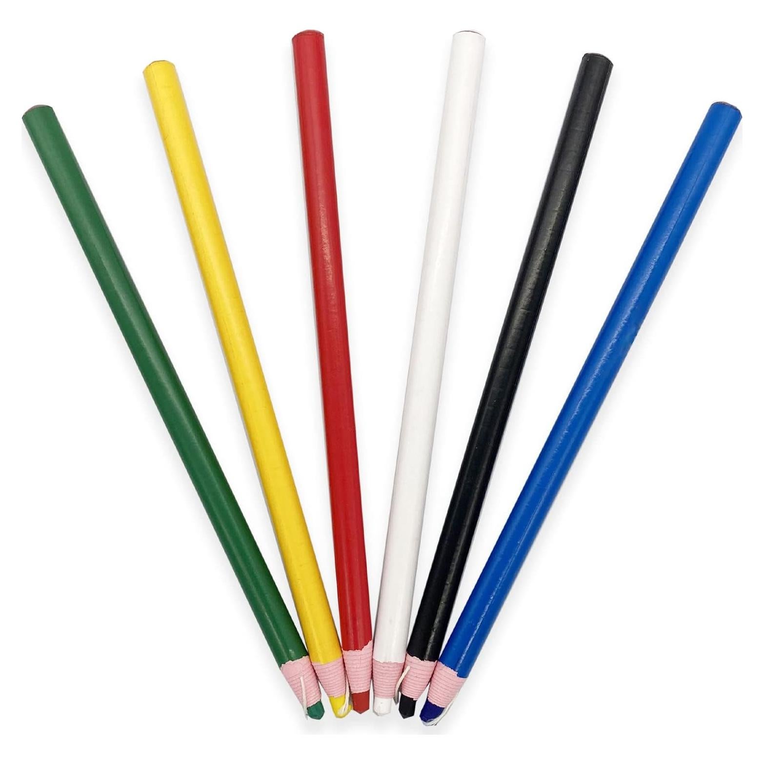 Lápices de Costura Borrables 6 Pcs YOLIKO - Colores Variados