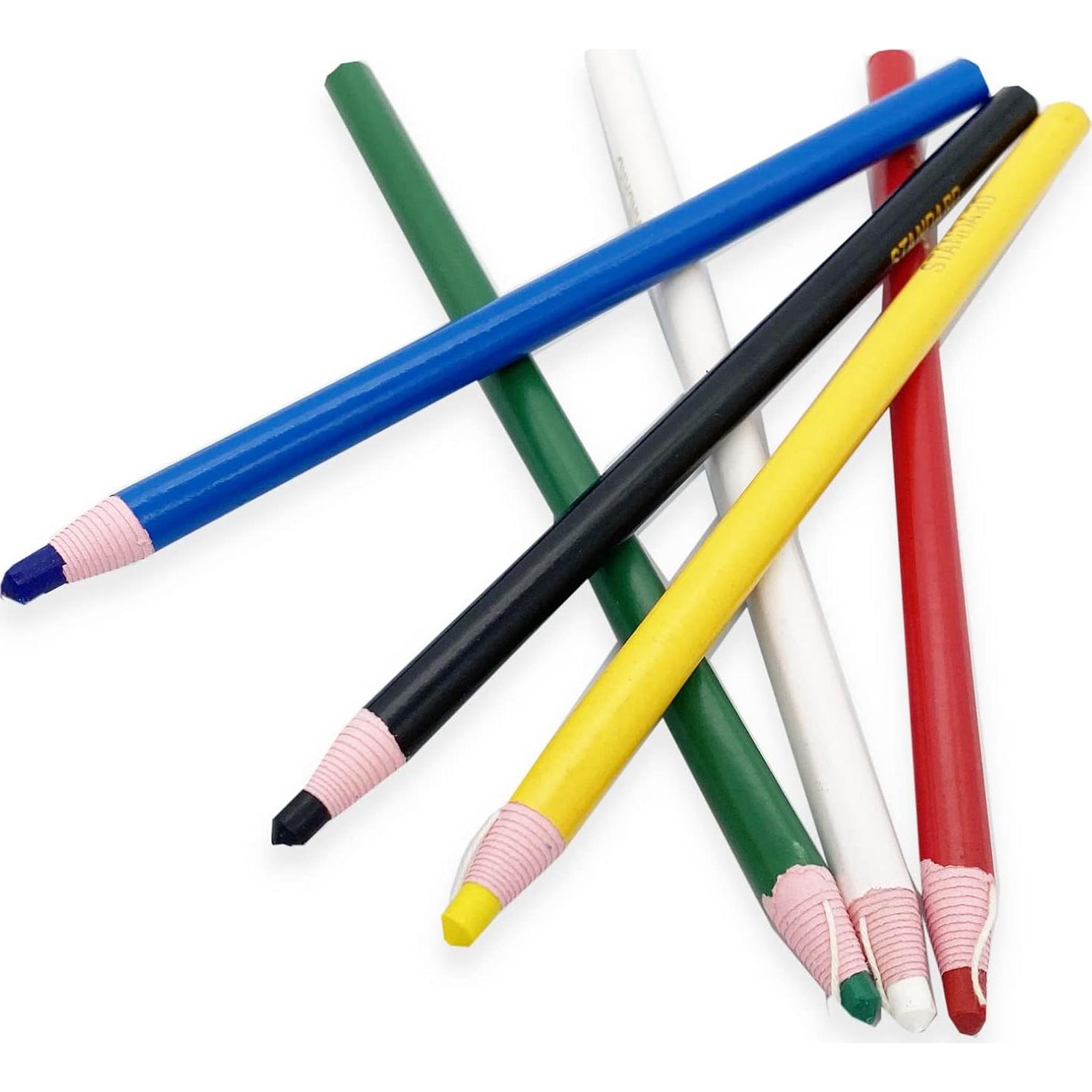 Lápices de Costura Borrables 6 Pcs YOLIKO - Colores Variados