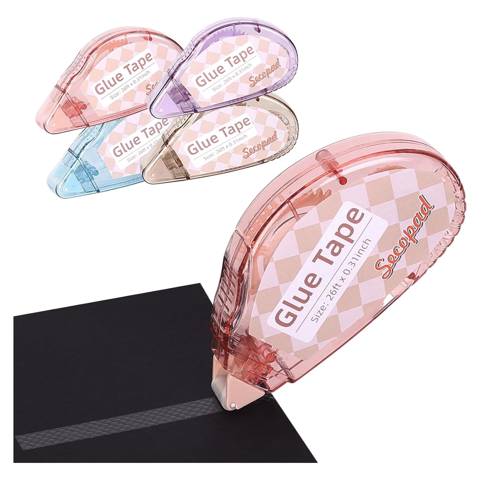 Cinta Doble Cara Secopad - Paquete de 4 Rollos 0.76 cm x 7.92 m