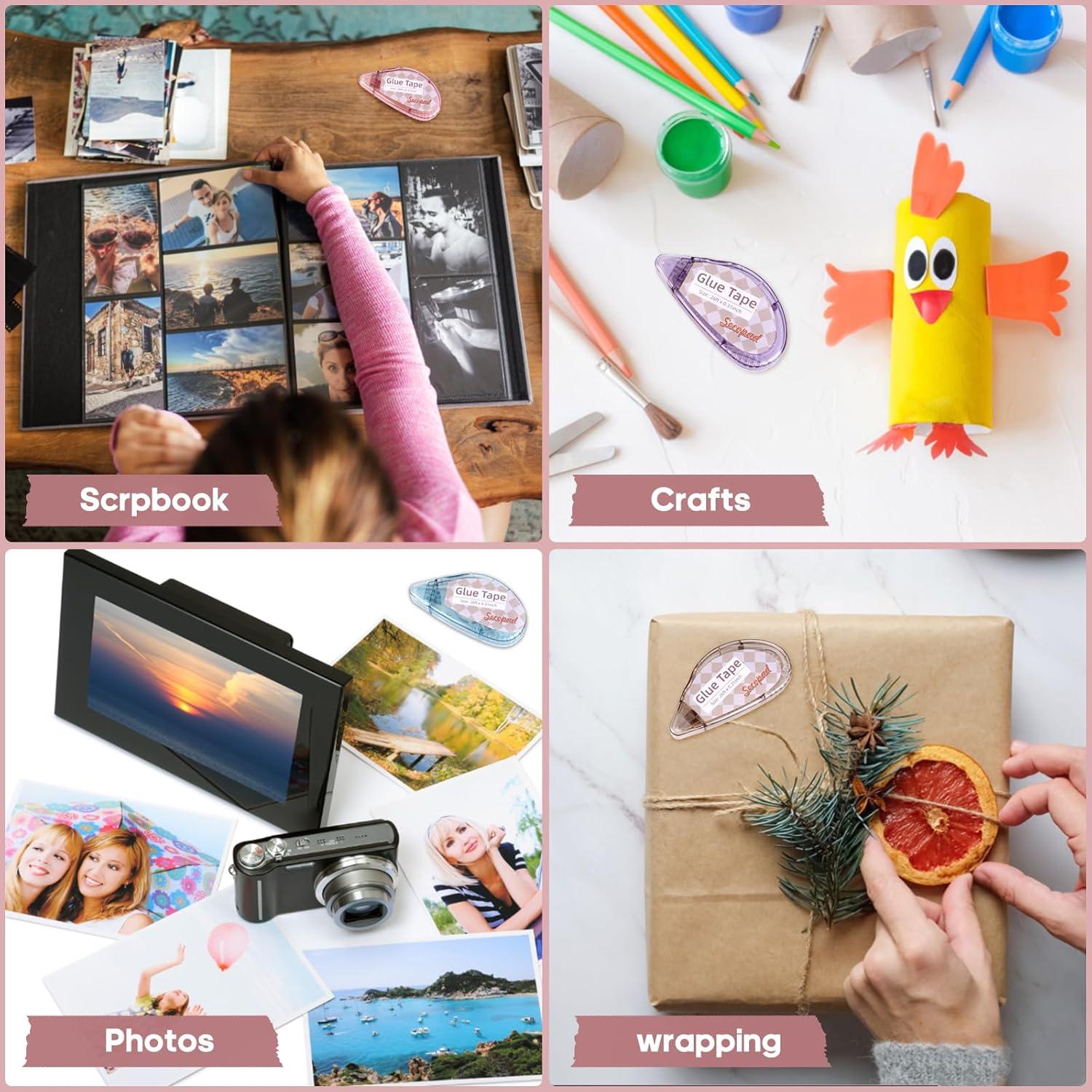 Cinta Doble Cara Secopad - Paquete de 4 Rollos 0.76 cm x 7.92 m