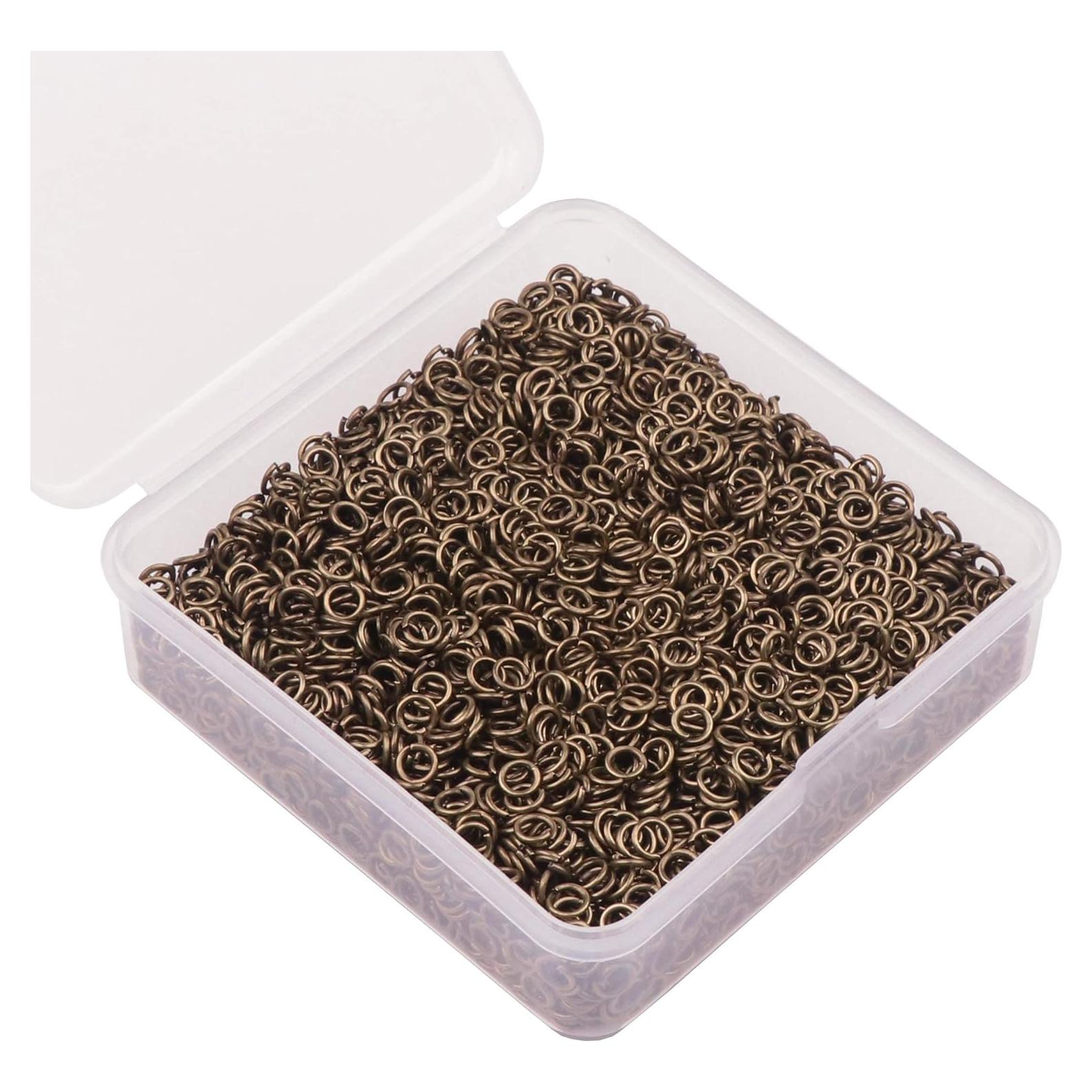 Anillas Abiertas de Hierro Bronce YAKA 2000pcs 4mm Manualidades