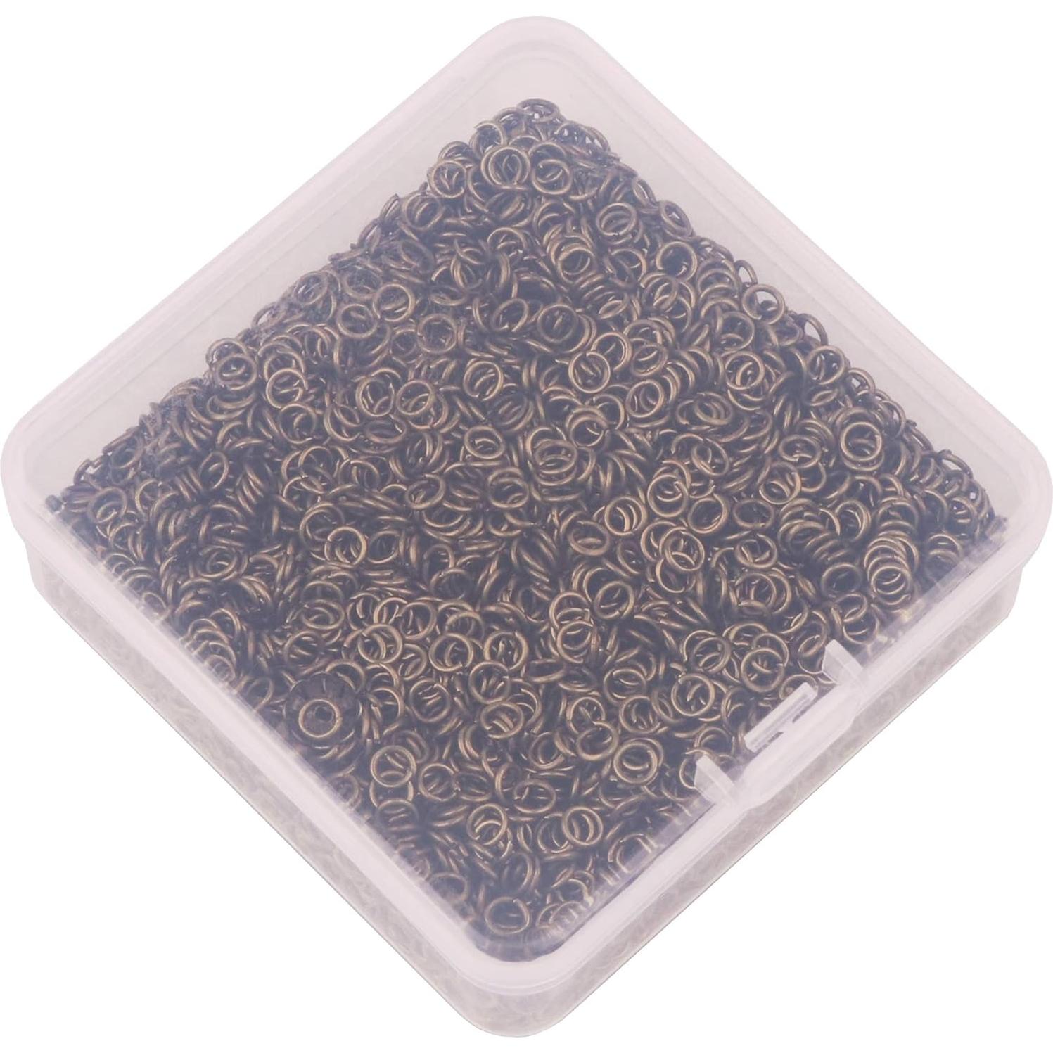 Anillas Abiertas de Hierro Bronce YAKA 2000pcs 4mm Manualidades