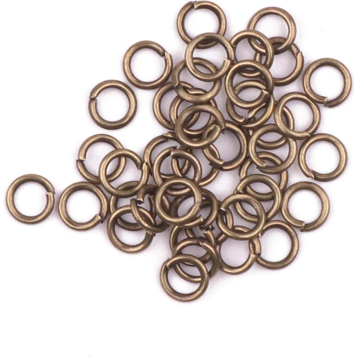 Anillas Abiertas de Hierro Bronce YAKA 2000pcs 4mm Manualidades