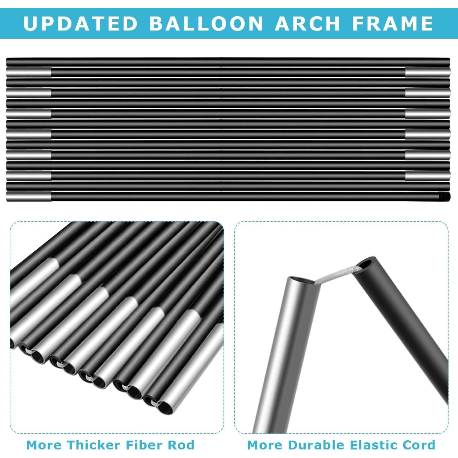 Kit de Soporte para Arco de Globos VETOGETHER 2.74m x 3.05m