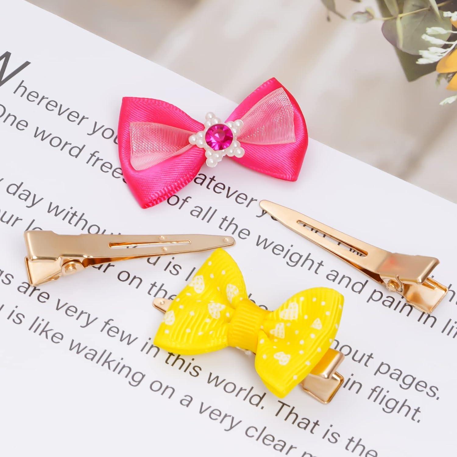 50 Clips de Rizo de Cocodrilo Dorados Bantoye 4.5cm Accesorios