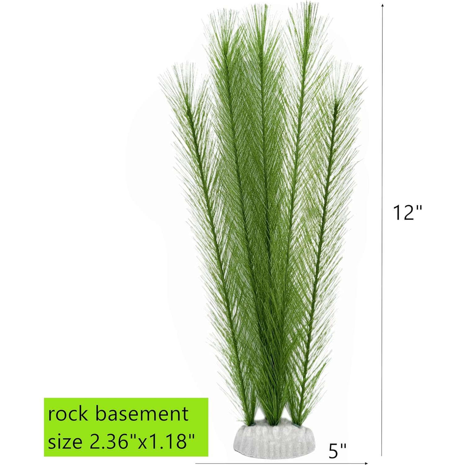 Plantas de Acuario M2cbridge - 2 Piezas de 30.48 cm Verde