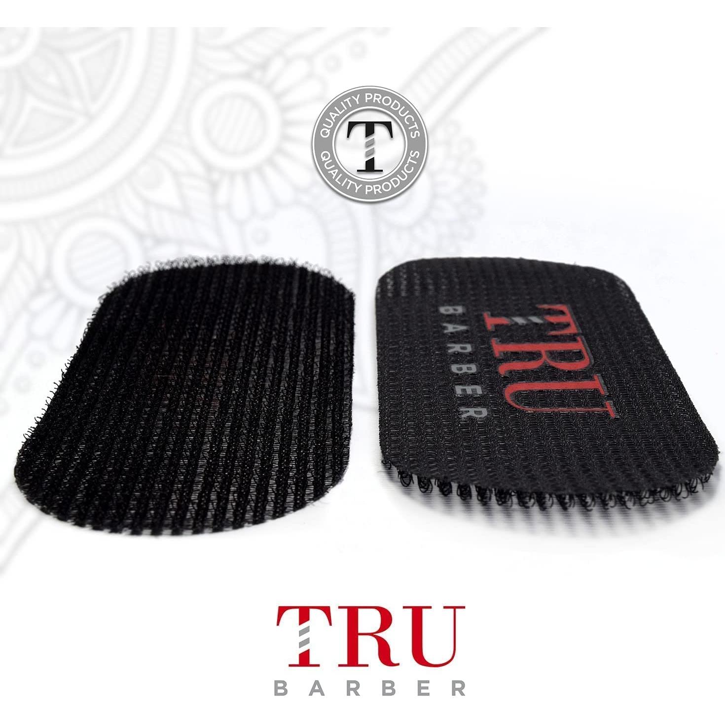 Banda de Sujeción para Cabello TRU BARBER 6 Pcs - Negro/Rojo