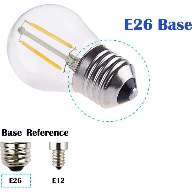 Bombilla LED Globo Regulable Opalray A15 2W 200lm 2700K Paquete de 2