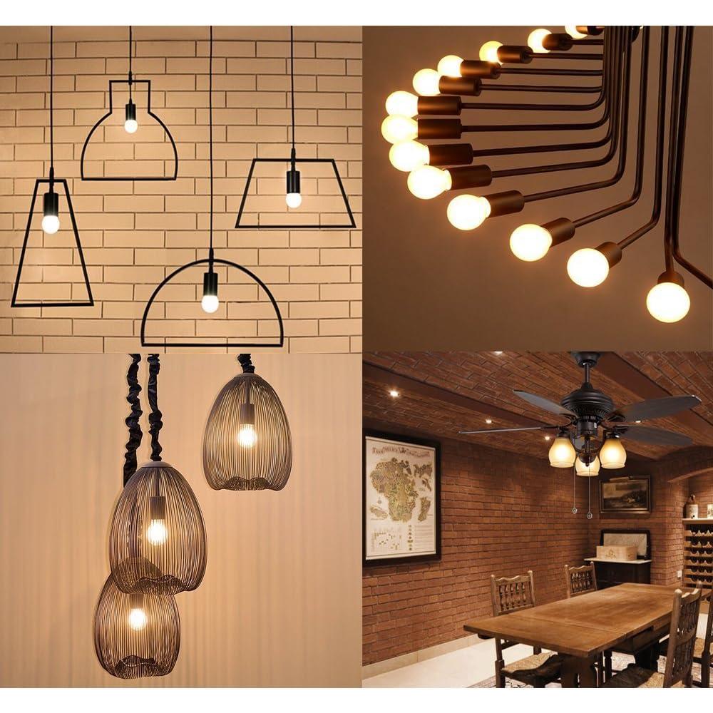 Bombilla LED Globo Regulable Opalray A15 2W 200lm 2700K Paquete de 2