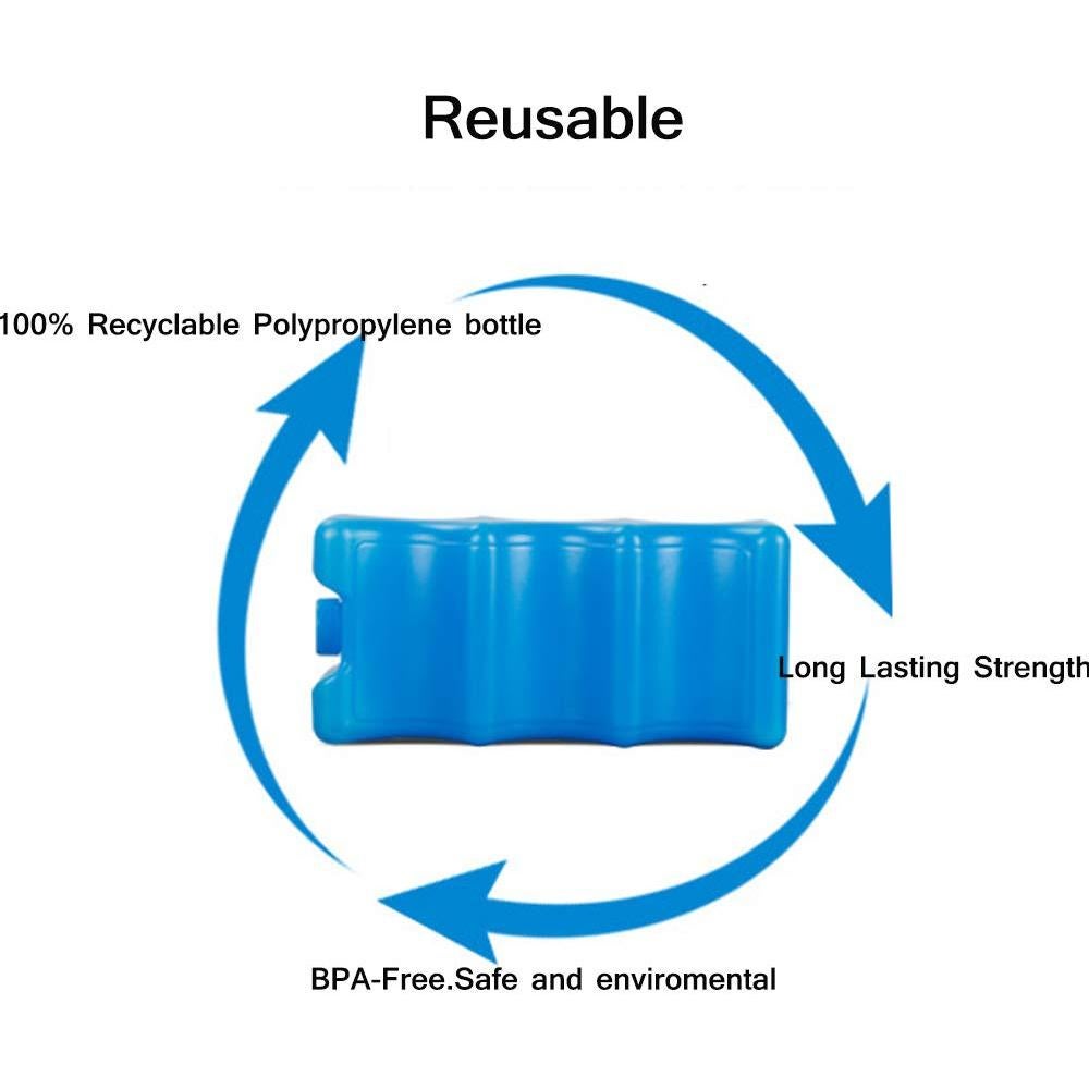 Paquete de Hielo Reutilizable para Leche Materna - Azul
