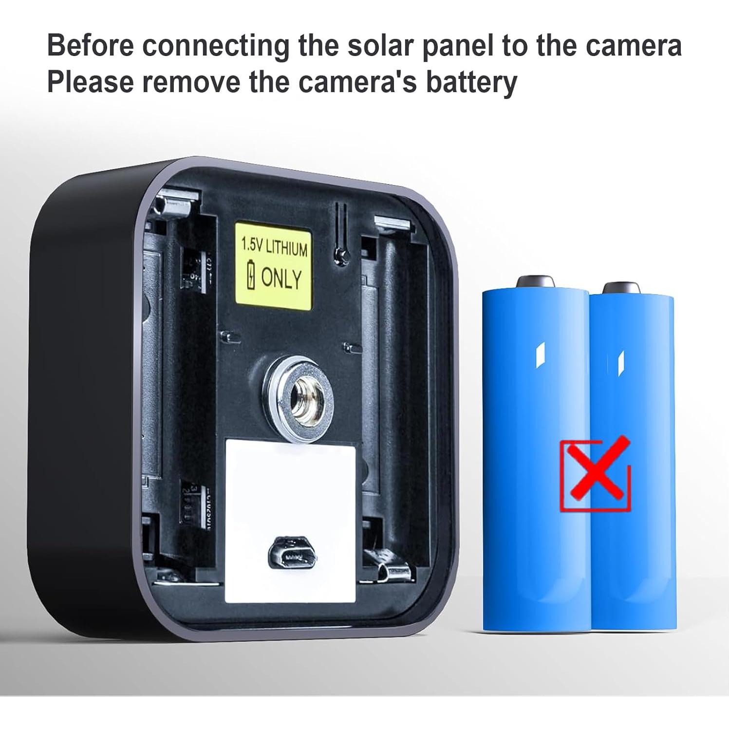 Panel Solar 4W YCTechCam para Cámara Blink Outdoor 3ra Gen