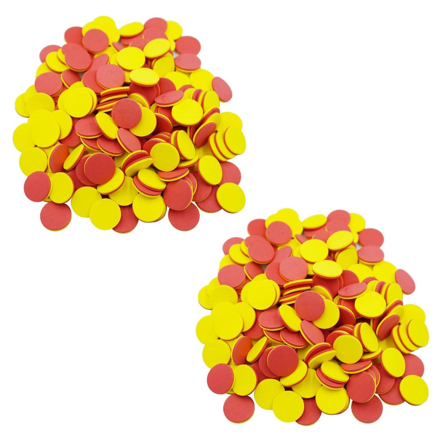 Contadores de Espuma DNB 400 Piezas 2 Colores 2.54 cm