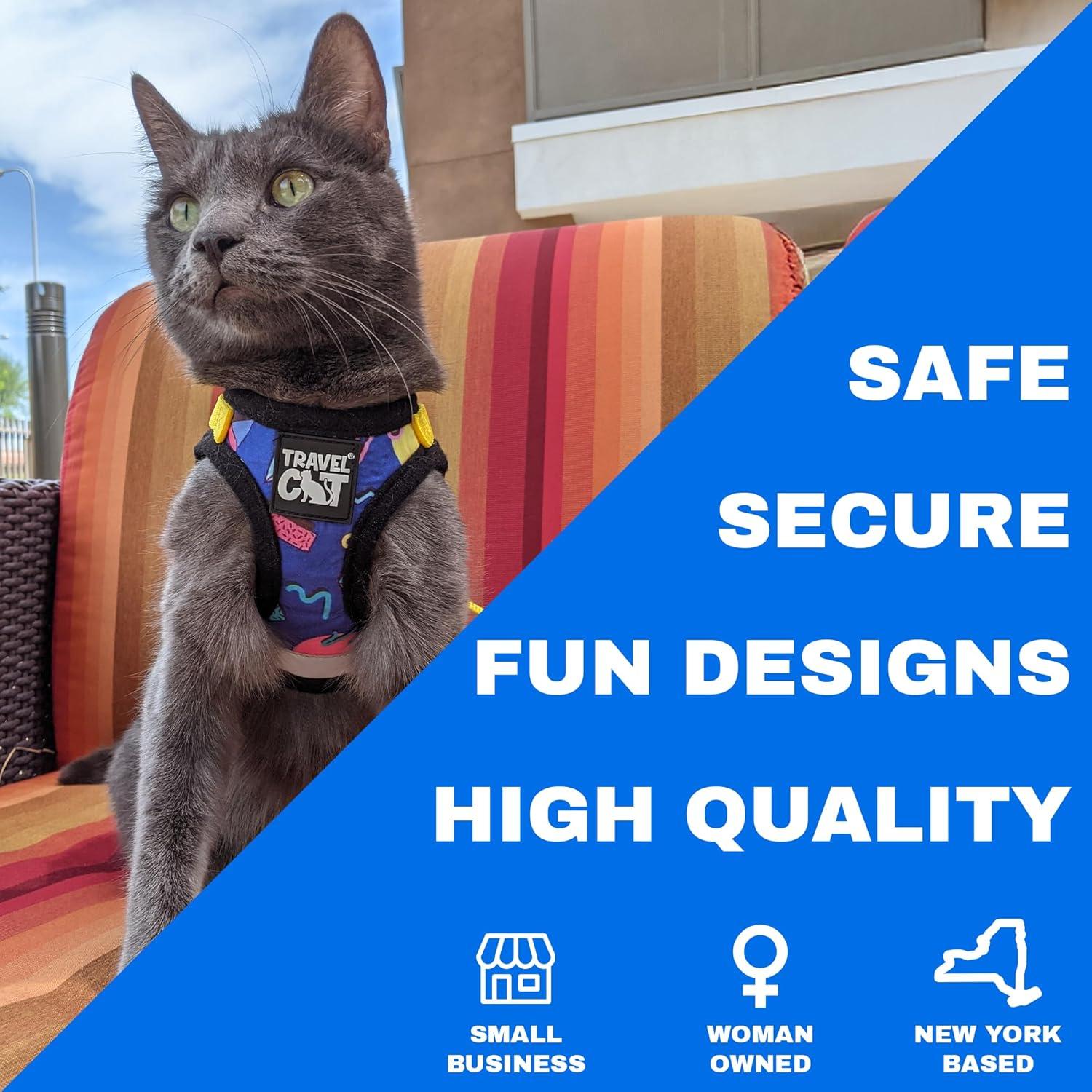 Arnés y Correa para Gato The Fat Cat - Ajustable y Reflectante