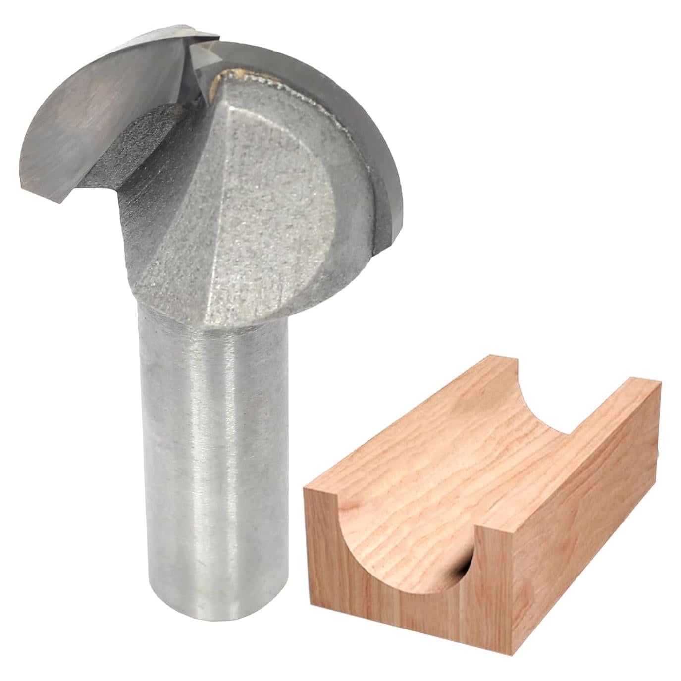 Fresas para Router Akylin 1/2" x 31.75 mm Punta Redonda