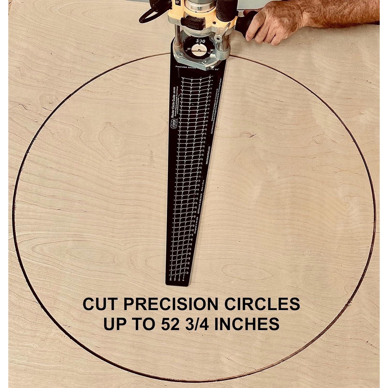 Cortador de Círculos Jasper 300 Edición Limitada - Plantilla para Router 7 a 134.62 cm