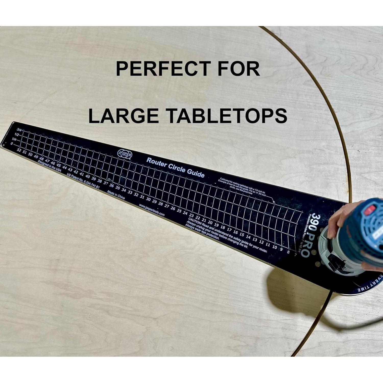 Cortador de Círculos Jasper 300 Edición Limitada - Plantilla para Router 7 a 134.62 cm