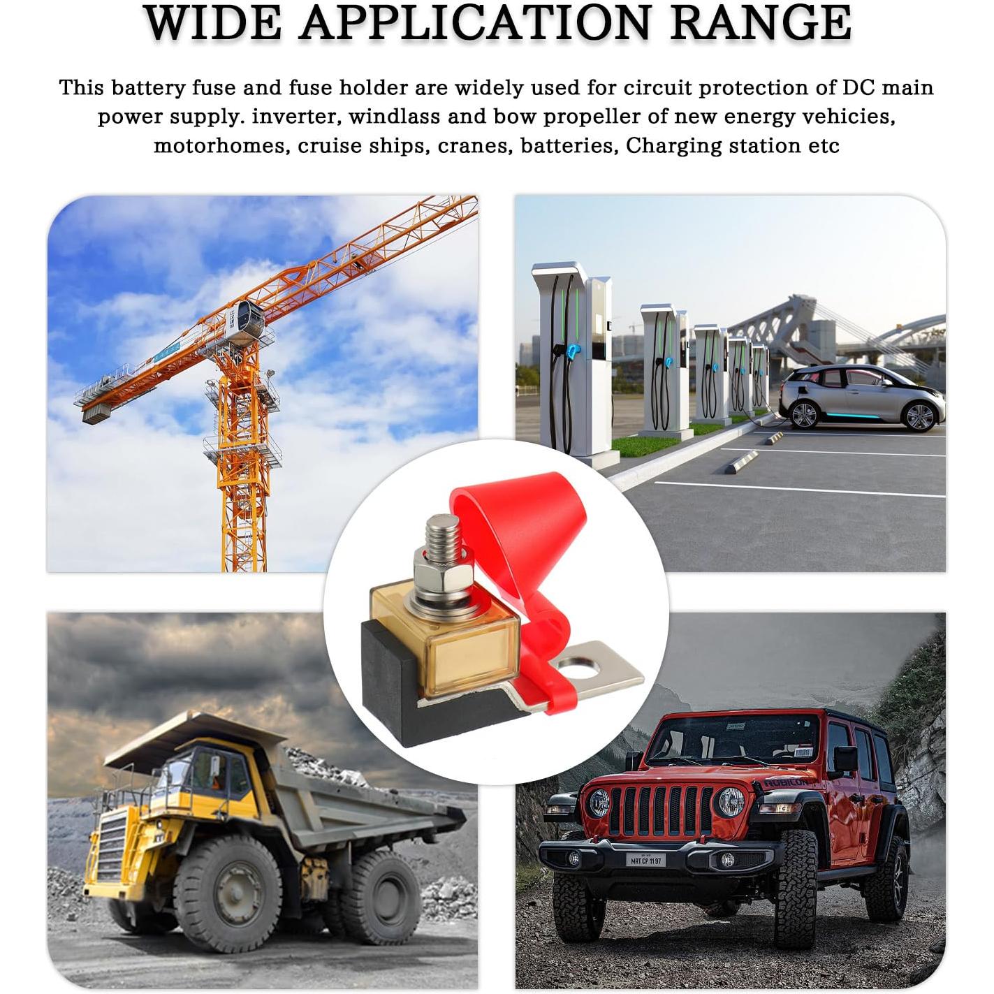 Bloque de Fusibles Terminal MRBF 30A para Barco y Vehículo