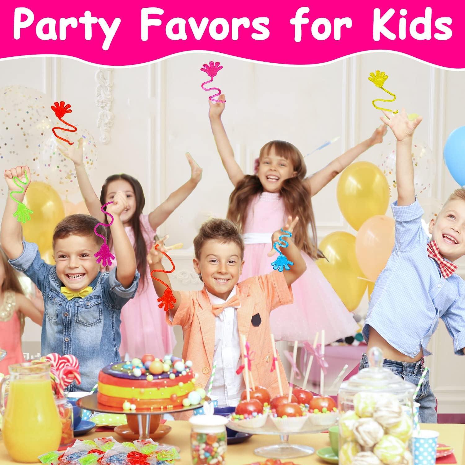 40 Juguetes Adhesivos Brillantes Thremhoo para Fiestas