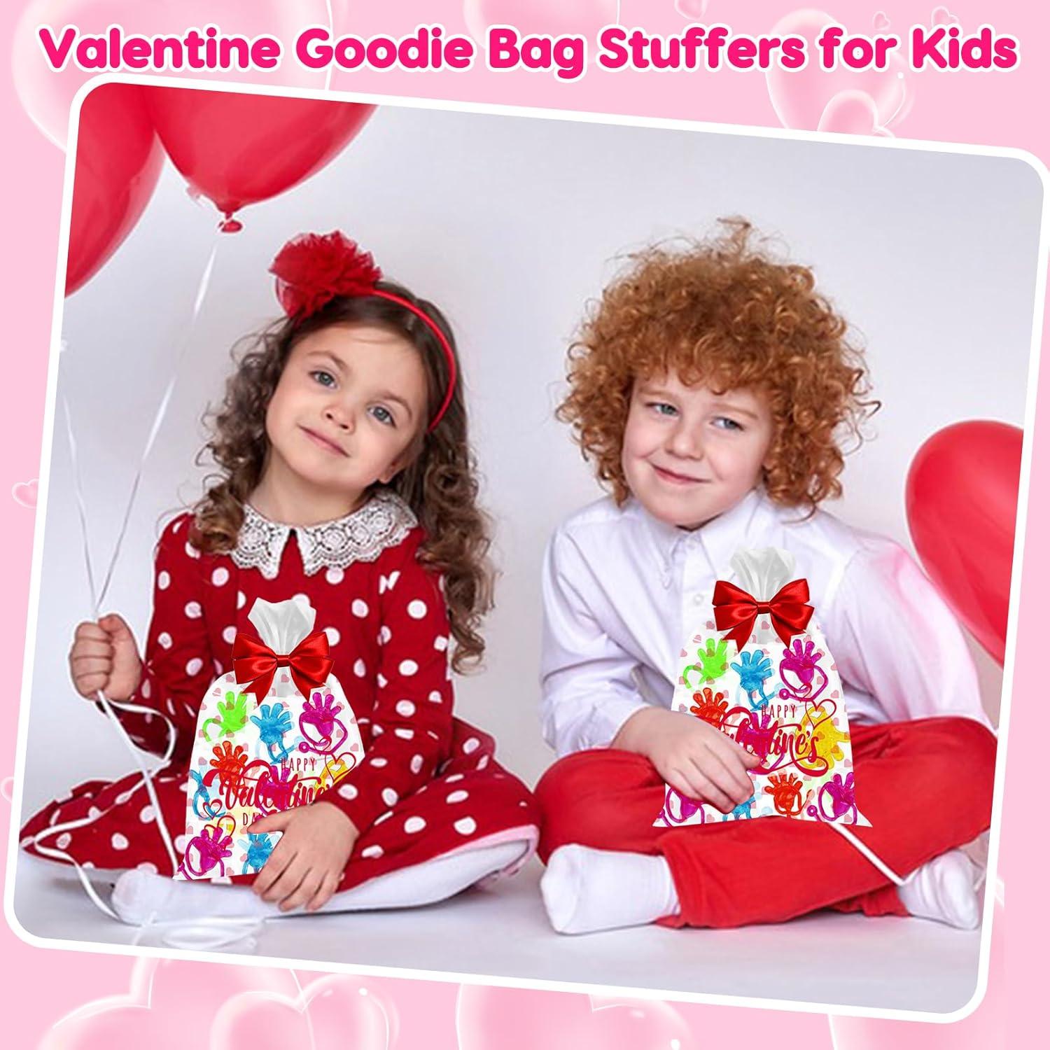 40 Juguetes Adhesivos Brillantes Thremhoo para Fiestas