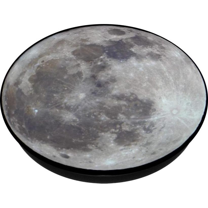 PopSockets PopGrip Lunar Gris - Agarre Intercambiable para Móviles