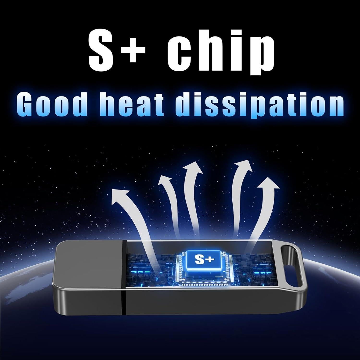 Unidad Flash USB 2.0 EASTBULL 16GB Metal Gris con Llavero