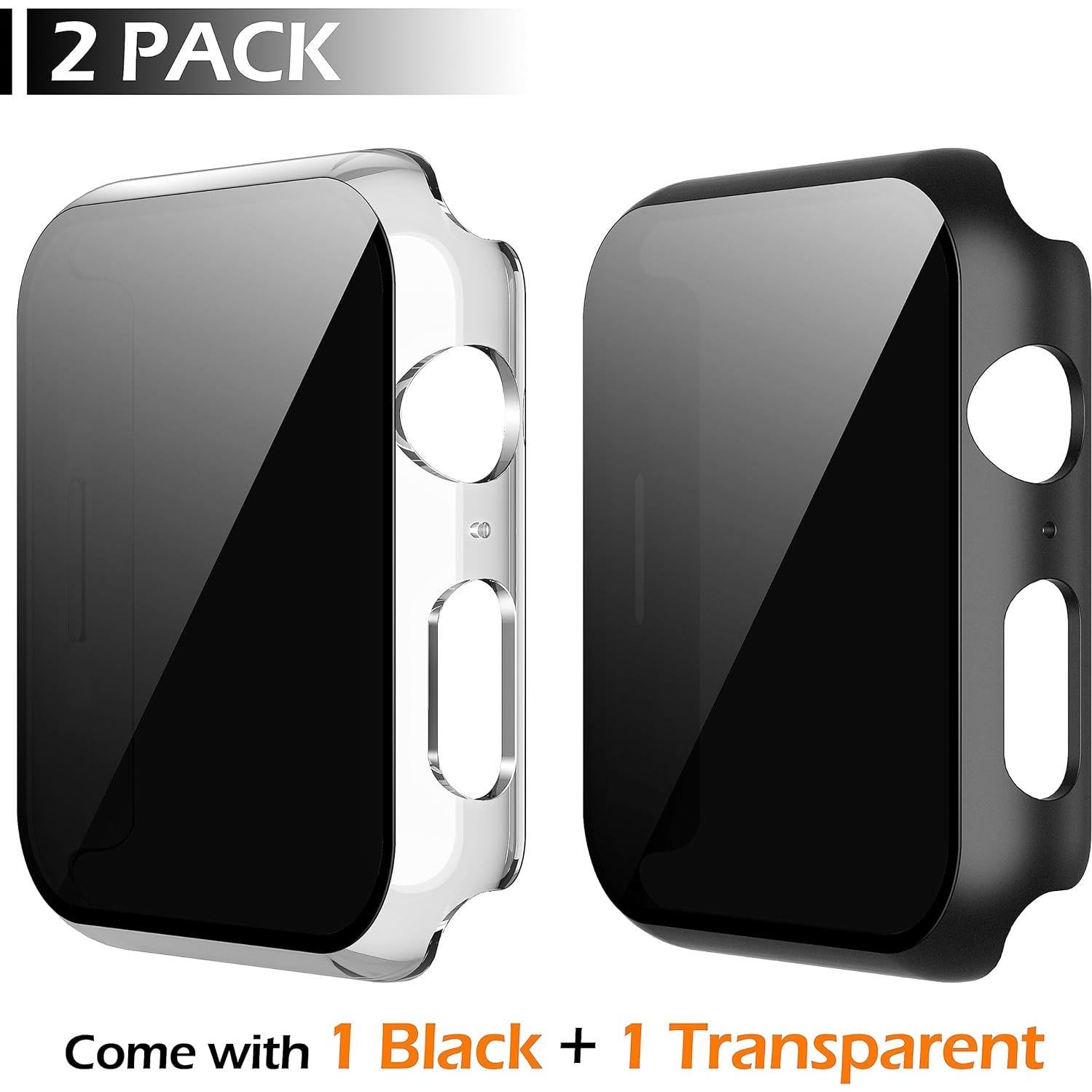 Funda Protectora Misxi para Apple Watch 40mm - 2 Pack Privacidad