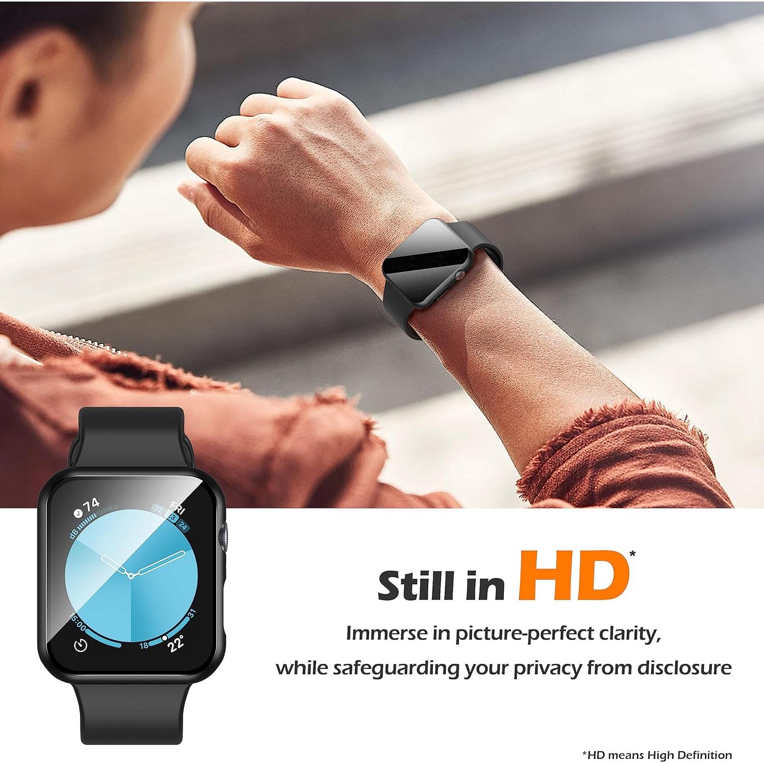 Funda Protectora Misxi para Apple Watch 40mm - 2 Pack Privacidad