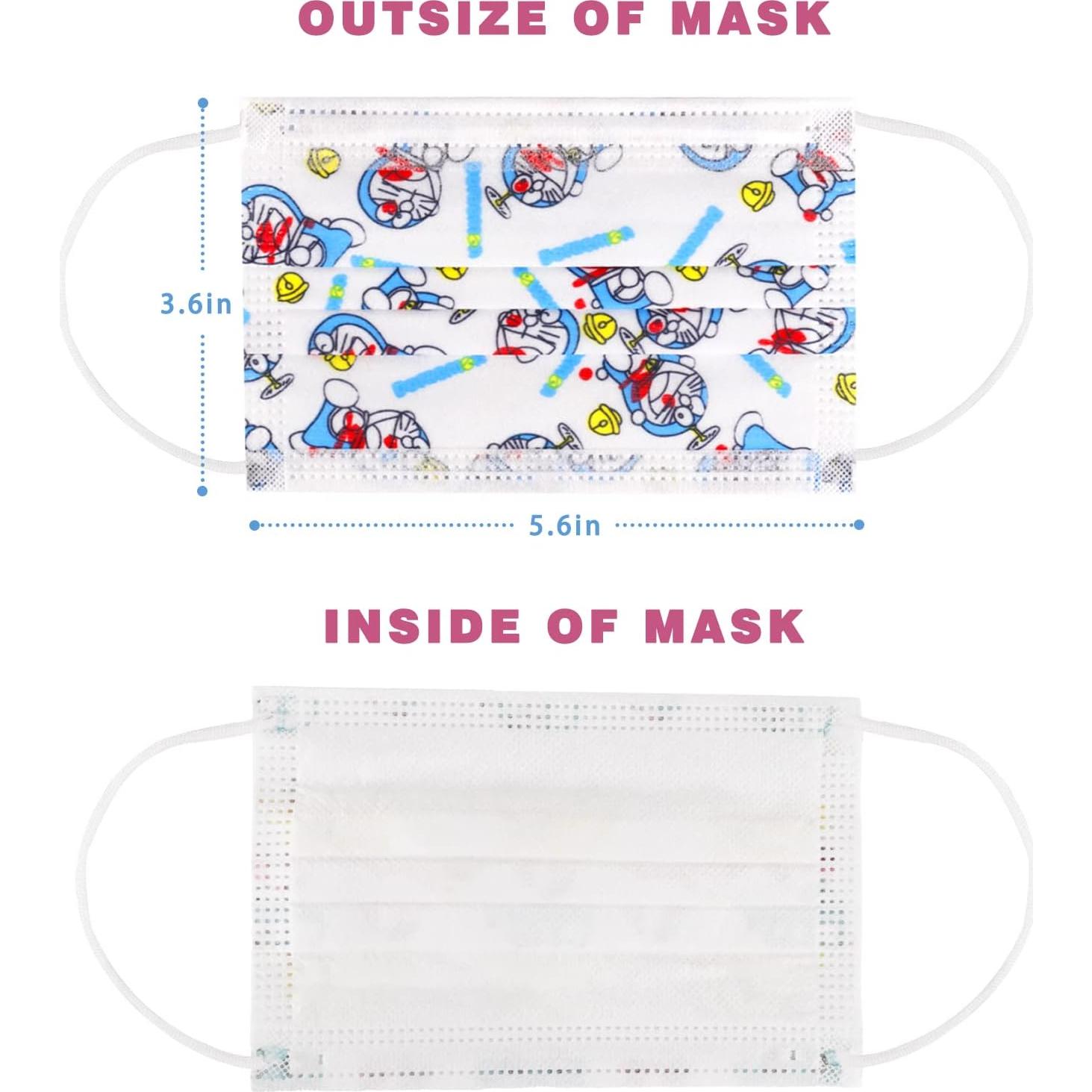 Mascarilla Facial Infantil 3 Capas IGINOA - Paquete de 50