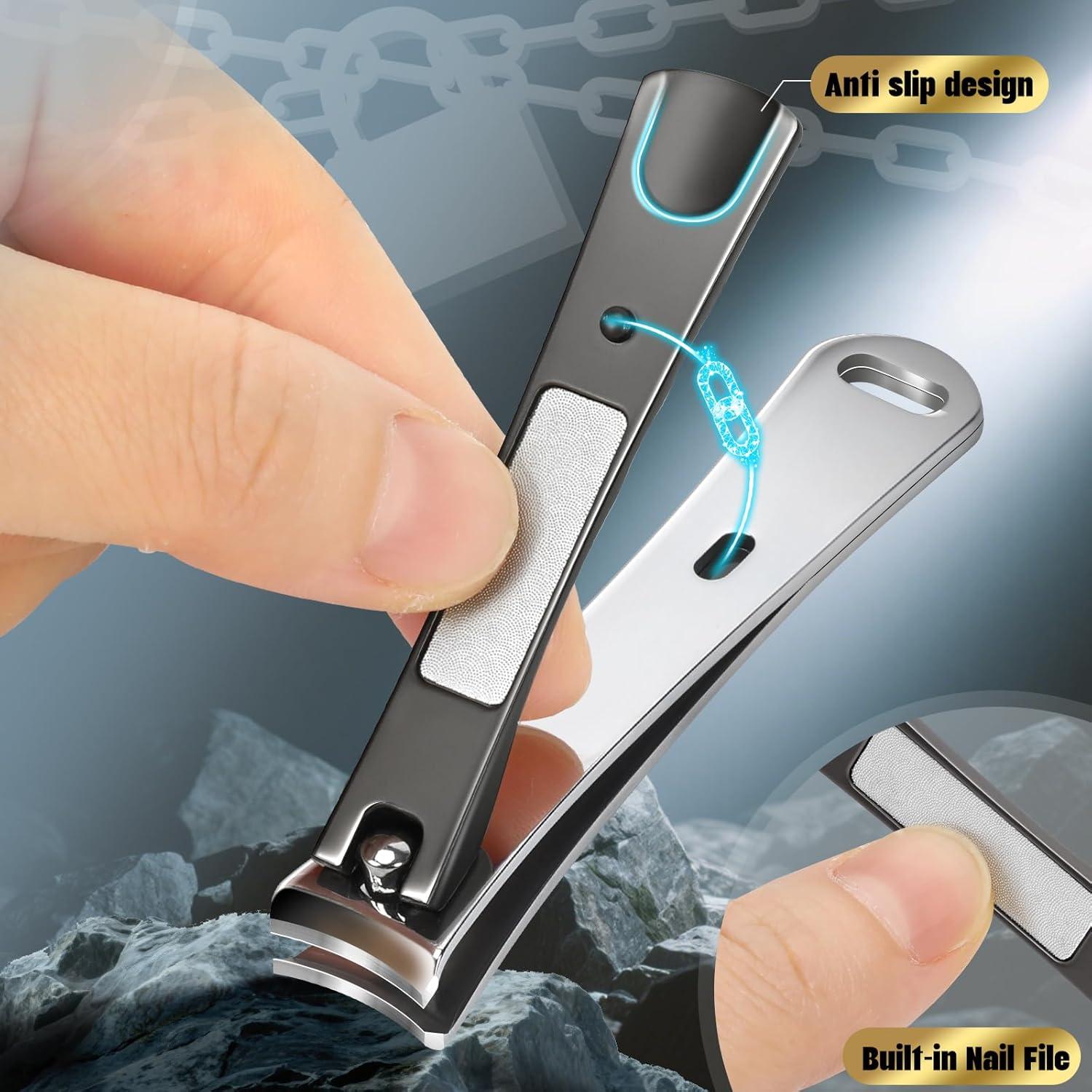 Juego de Cortauñas Profesional Vepkuso - Acero Inoxidable, 9.14cm