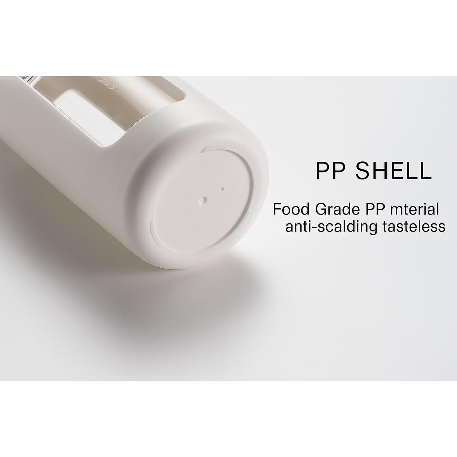 Botella de Agua de Vidrio Genérico STUZ PureSip 460ml Rosa